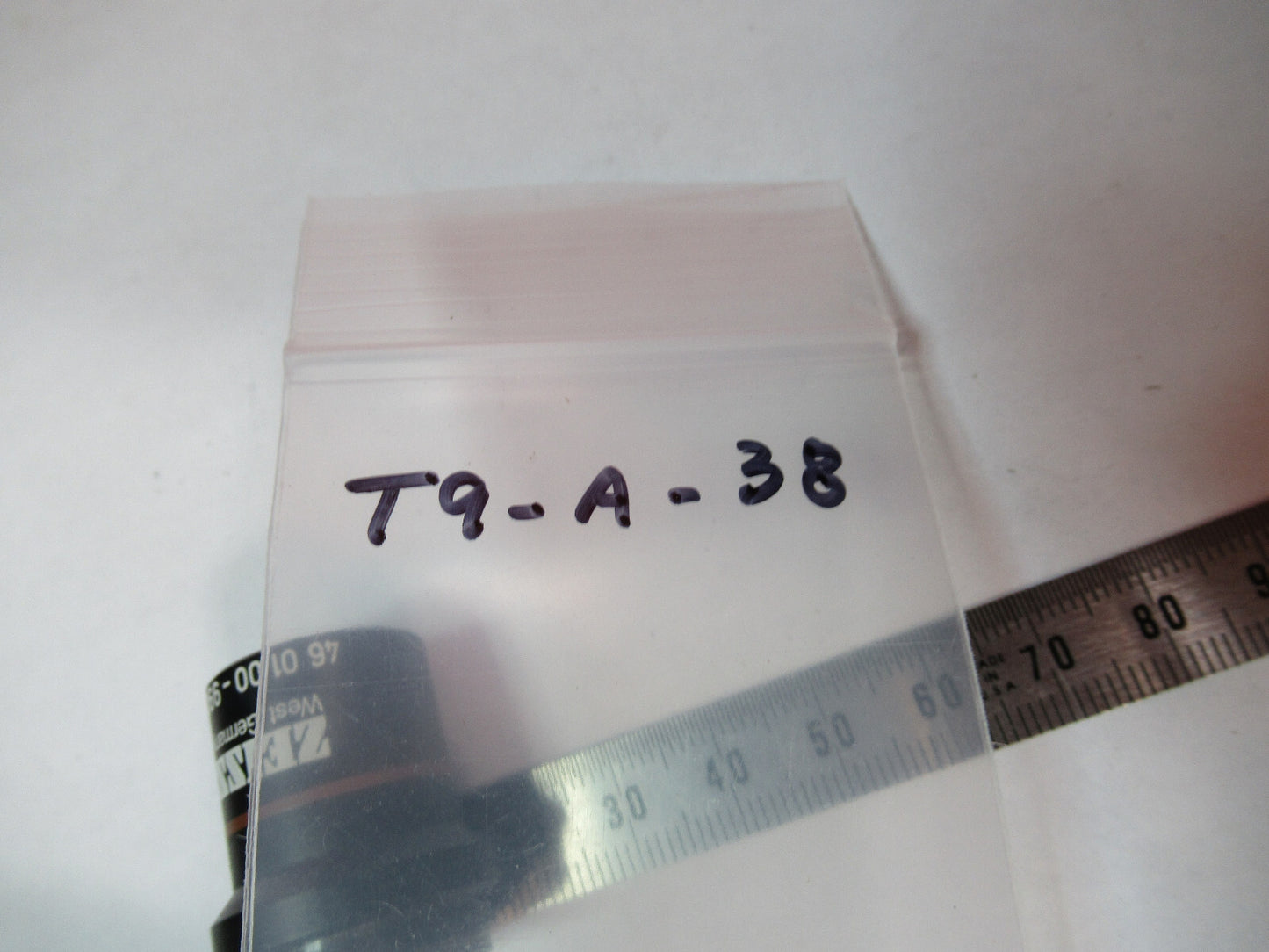 ZEISS GERMANY OBJECTIVE 3.2X /160 OPTICS MICROSCOPE PART AS PICTURED T9-A-38