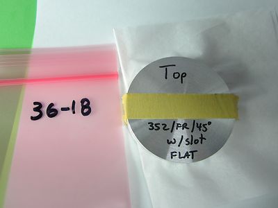 Rare Optical Filter Lens + Slot in Middle Laser Optics