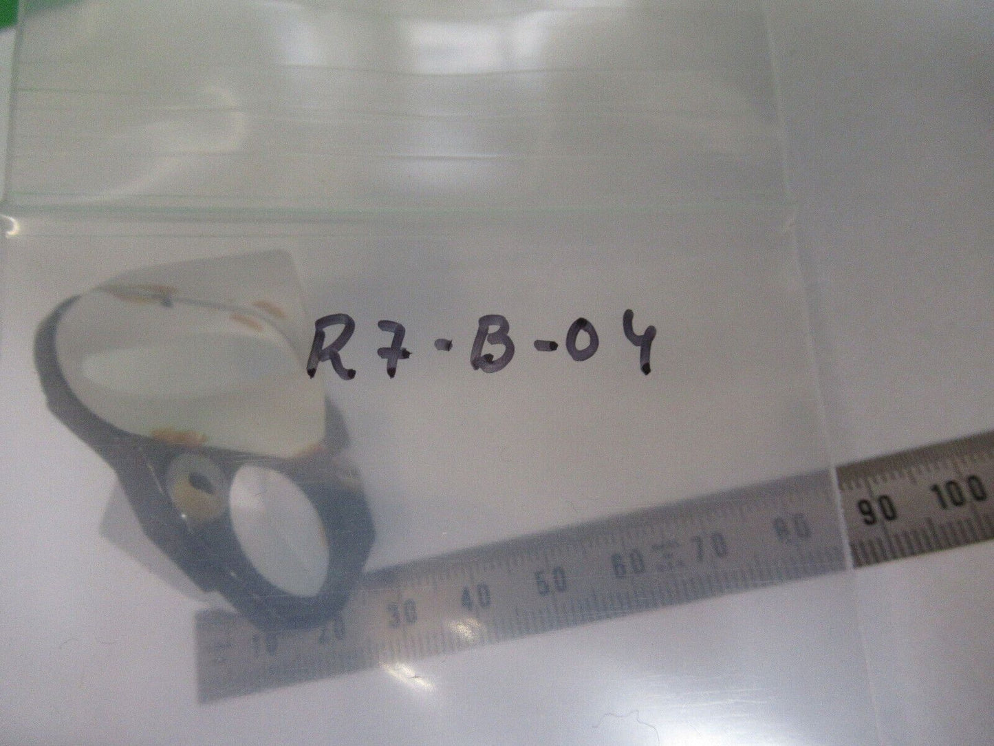 GLASS PRISM ASSEMBLY OPTICS STEREO MICROSCOPE PART AS PICTURED #R7-B-04x