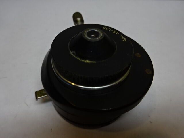 MICROSCOPE PART WILD HEERBRUGG SWISS M11 CONDENSER + IRIS OPTICS AS IS #82-30