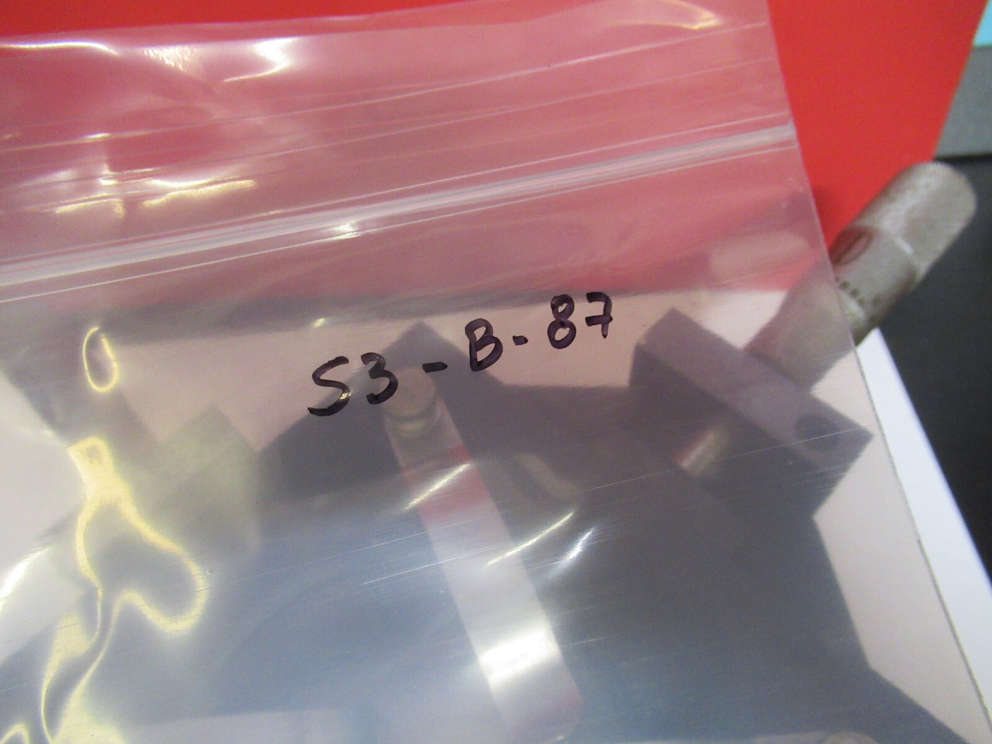 BARNES WILDER STAGE XY TABLE WORKS OK MICROSCOPE PART AS PICTURED S3-B-87
