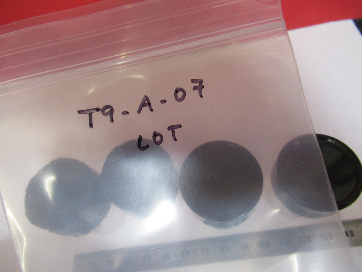 LOT KYOWA JAPAN PLASTIC CANISTER OBJECTIVE MICROSCOPE PART AS PICTURED T9-A-07