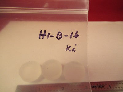 Lot 3 Ea Glass Pre-forms for Lenses Pro Optics