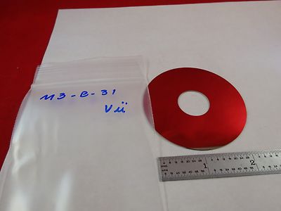 OPTICAL GLASS DISC WAFER OPTICS OPTICS #M3-B-31