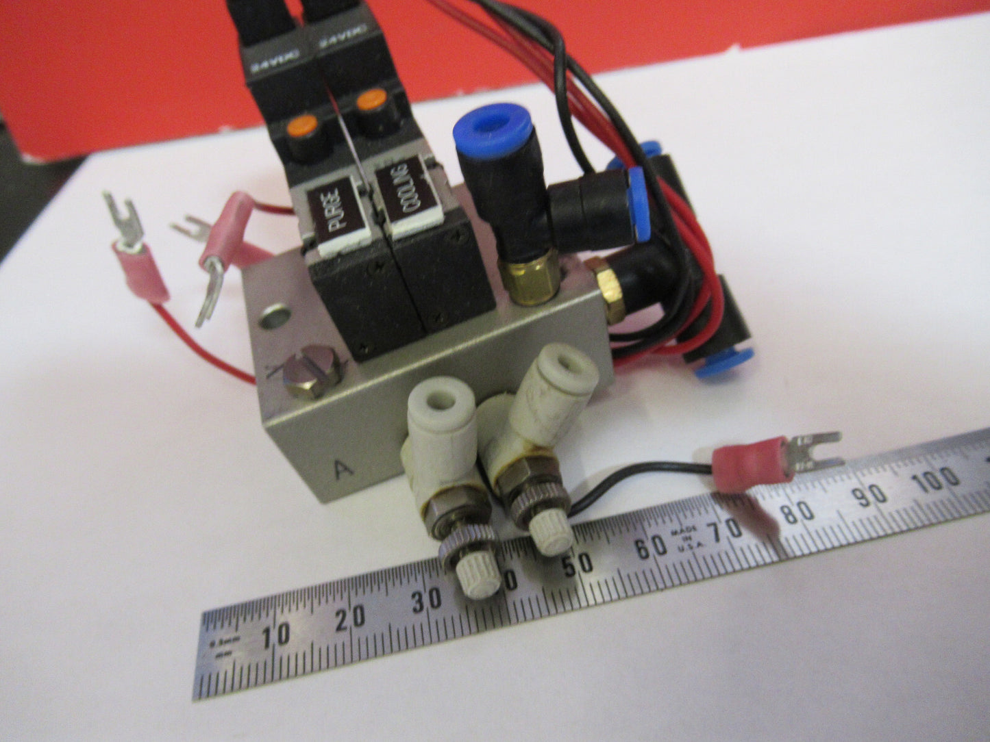 SMC JAPAN PNEUMATICS CONTROL AS REMOVED AS PICTURED T7-A-29