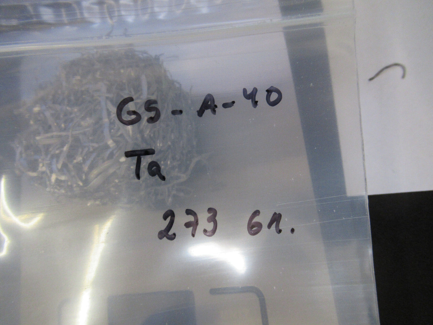 METAL TANTALUM ALLOY 99.5% CHEMICAL ELEMENT 273 GRAMS AS PICTURED #G5-A-40