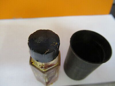 BAUSCH LOMB ANTIQUE LIQUID ? OIL FLASK MICROSCOPE PART AS PICTURED &W3-B-24