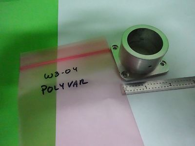 MICROSCOPE PART POLYVAR REICHERT LEICA CAMERA ATTACHMENT OPTICS AS IS BIN#W3-04
