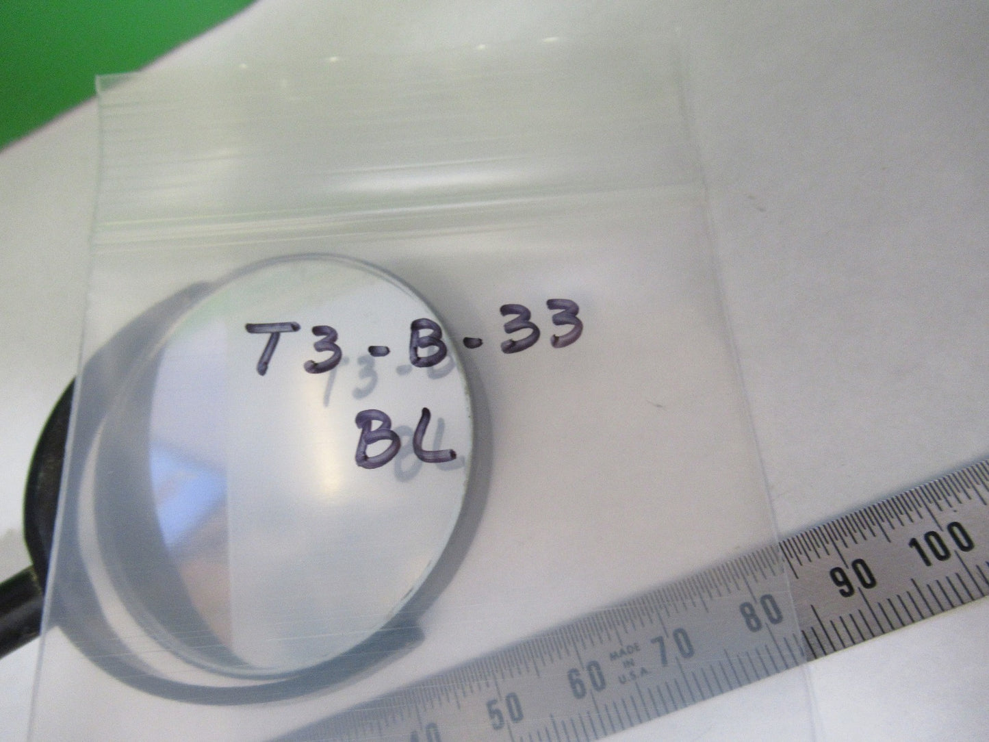 ANTIQUE BAUSCH LOMB MIRROR ASSEMBLY MICROSCOPE PART AS PICTURED T3-B-33