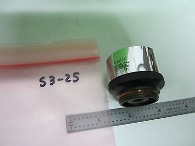 MIKROSKOPTEIL OBJEKTIV WILD EPI 20X SWISS HEERBRUGG OPTICS AS IS BIN#S3-25