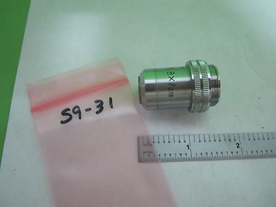 MIKROSKOPTEIL OBJEKTIV LEITZ PHACO PL 8X INFINITY OPTICS AS IS S9-31