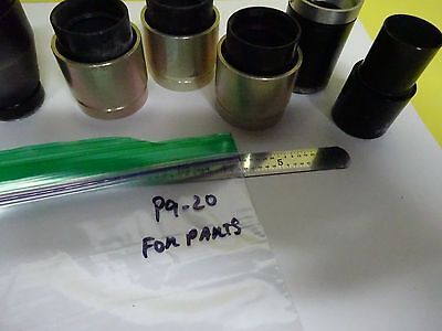 LOT MICROSCOPE EYEPIECES parts repair OPTICS #P9-20