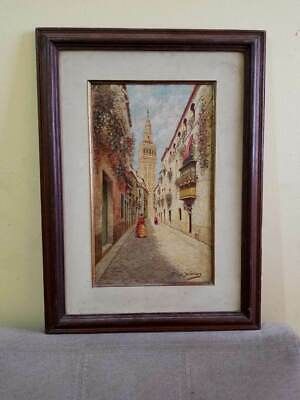 ZULOAGA BASQUE STYLE PAINTING WITHOUT PROVENANCE OR AUTHENTICATION AS PICTURED