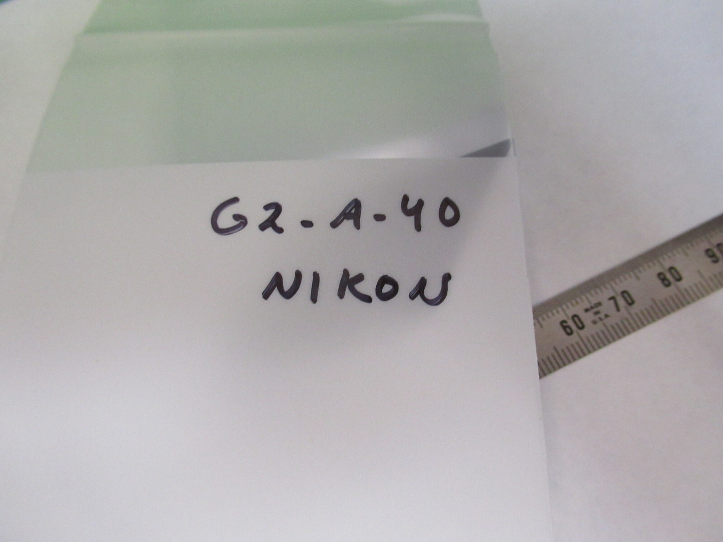 NIKON JAPAN HEAD GLASS PRISM OPTICS MICROSCOPE PART AS PICTURED &G2-A-40