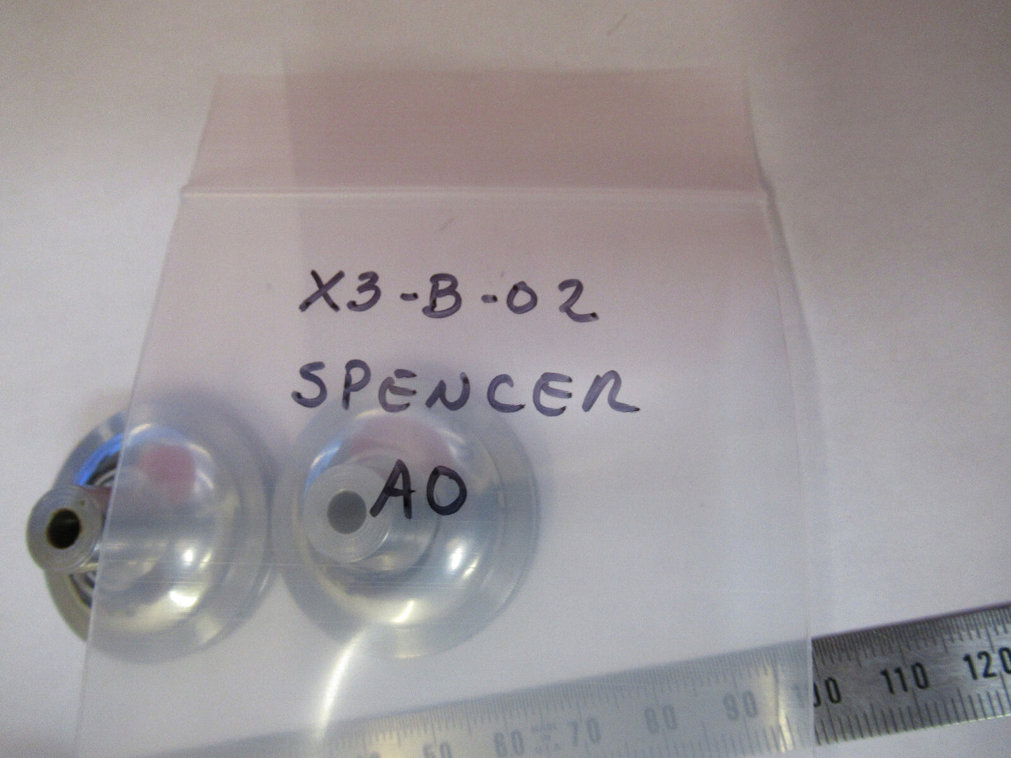 SPENCER AO PAIR KNOBS ANTIQUE MICROSCOPE PART AS PICTURED #X3-B-02