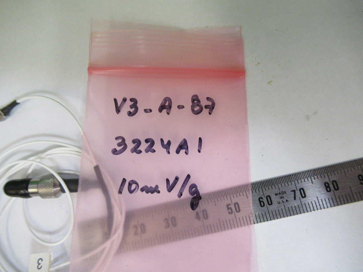 DYTRAN 3224A1 10mV/g ACCELEROMETER VIBRATION SENSOR AS PICTURED V3-A-87