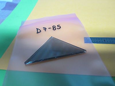 OPTICAL GLASS TRIANGLE CROSS PATTERNED LASER OPTICS #D7-85