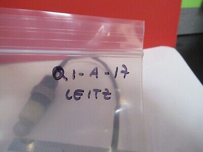 LEITZ WETZLAR GERMANY LAMP CABLE ASSEMBLY MICROSCOPE PART AS PICTURED &Q1-A-17