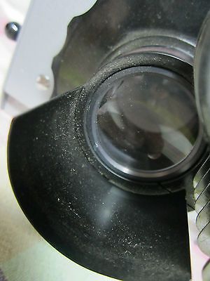 REICHERT AUSTRIA MICROSCOPE PART LAMP HOUSING + IRIS + FILTERS OPTICS BIN#A6