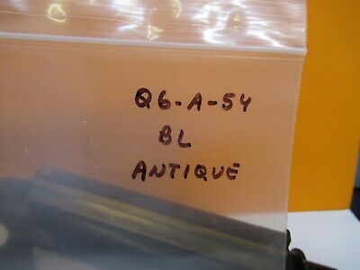 ANTIQUE BAUSCH LOMB 1890's TUBUS + NOSEPIECE MICROSCOPE PART AS PICTURED Q6-A-54