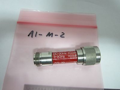 NARDA ATTENUATOR DC-6 GHz FREQUENCY 20dB RF MICROWAVE BIN#A1-M-2