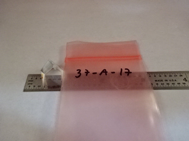 OPTICAL SMALL PRISM LASER OPTICS AS IS BIN#37-A-17