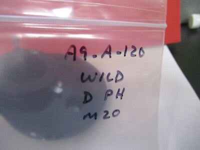 Wild Swiss M20 Dark Phase Condenser Optics Microscope Part AS Picture