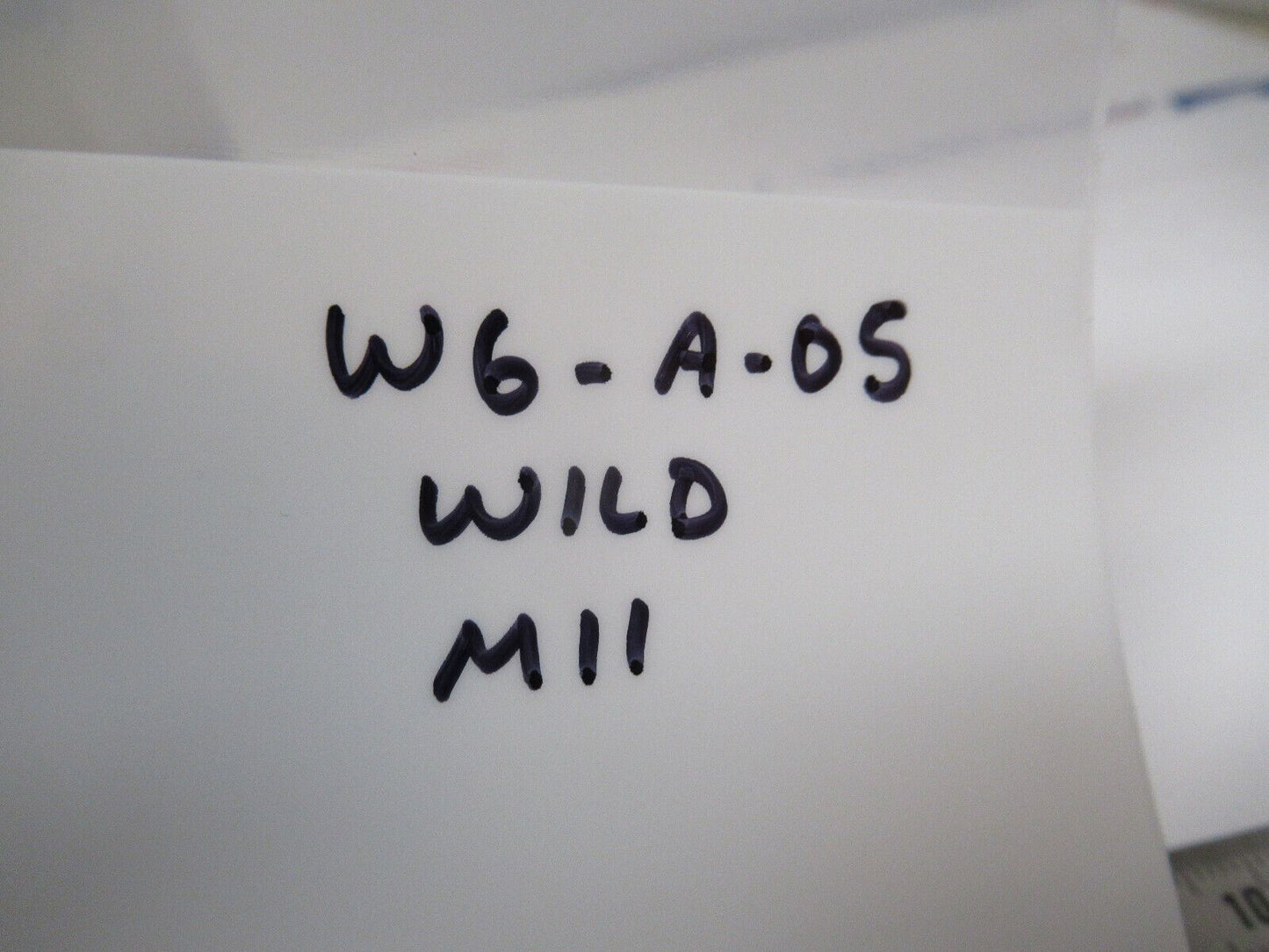 WILD M11 SWISS CONDENSER + IRIS ASSEMBLY MICROSCOPE PART AS PICTURED &W6-A-05