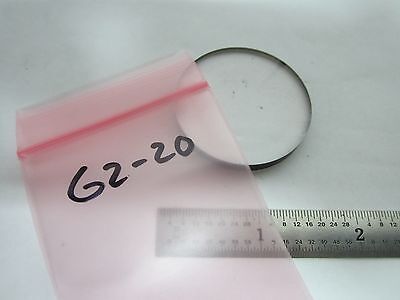 OPTICAL PLANO CONVEX LENS LASER OPTICS AS IS BIN#G2-20