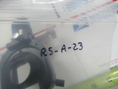 LEICA GERMANY DMRX CONDENSER HOLDER MICROSCOPE PART AS PICTURED R5-A-23