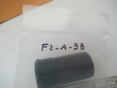 CARL ZEISS EMPTY OBJECTIVE CAN "A 8" MICROSCOPE PART AS PICTURED #F2-A-38