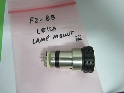 LEICA GERMANY LEITZ ILLUMINATOR PART LAMP MOUNT MICROSCOPE OPTICS BIN#F2-88