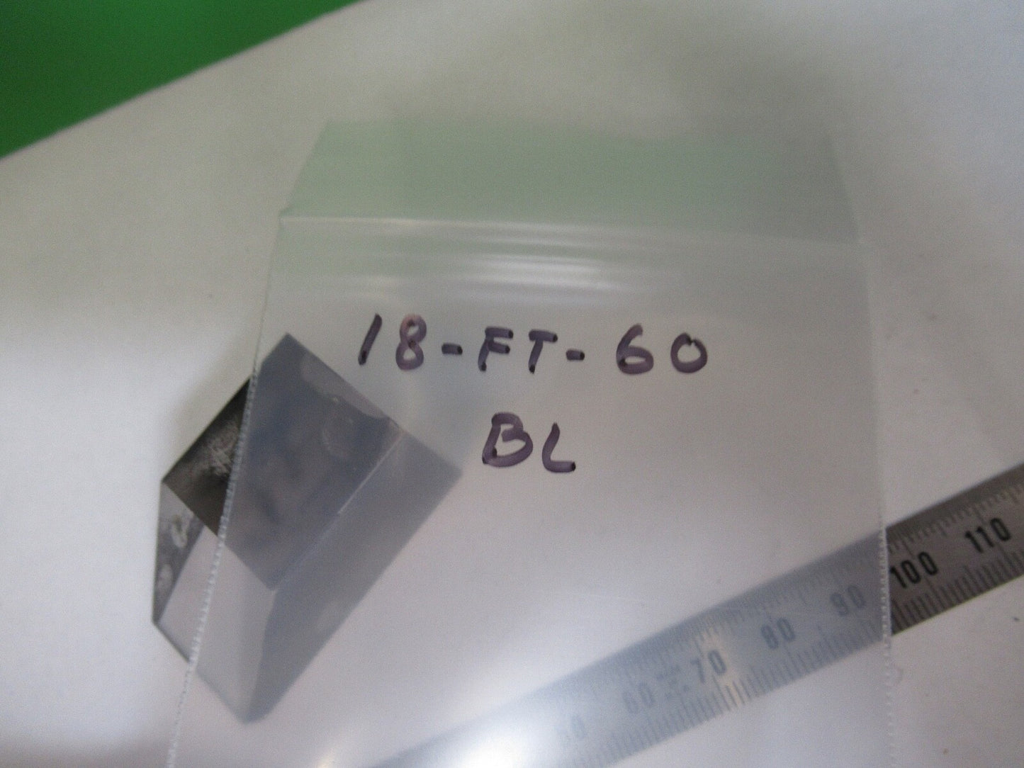 ANTIQUE BAUSCH LOMB HEAD GLASS PRISM OPTICS MICROSCOPE PART AS PICTURED 18-ft-60