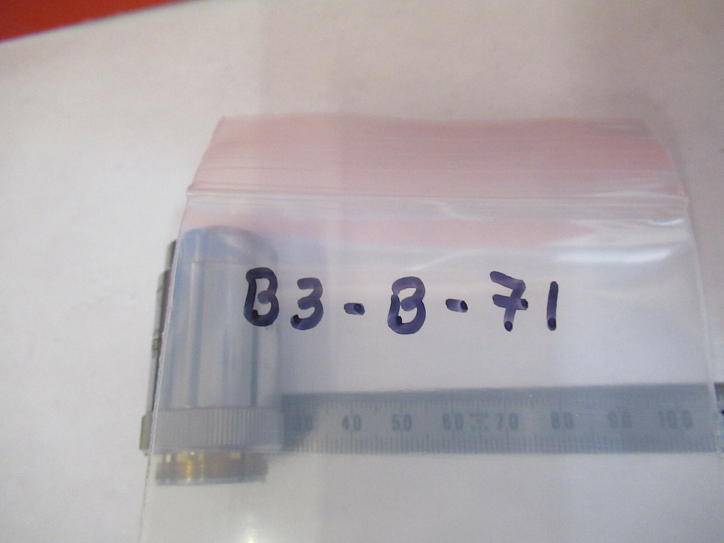 LEITZ WETZLAR OBJECTIVE 20X NPL INFINITY MICROSCOPE PART as pictured B3-B-71