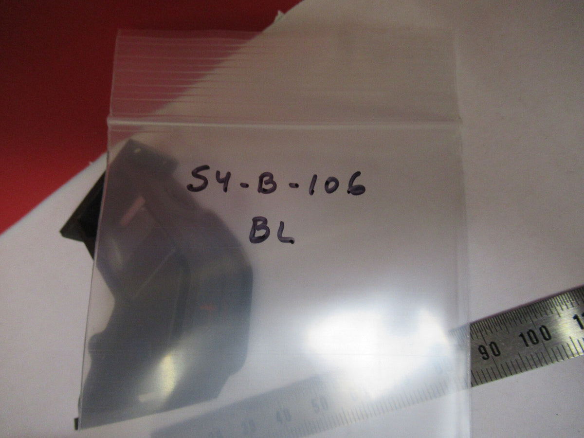 Antique Bausch & Lomb Optics Glass Prism Microscope Part