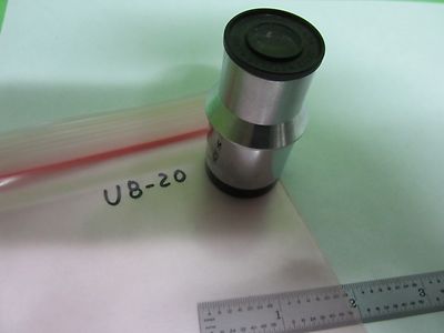 MICROSCOPE PART EYEPIECE LEITZ WETZLAR GERMANY GW 6.3X OPTICS AS IS BIN#U8-20