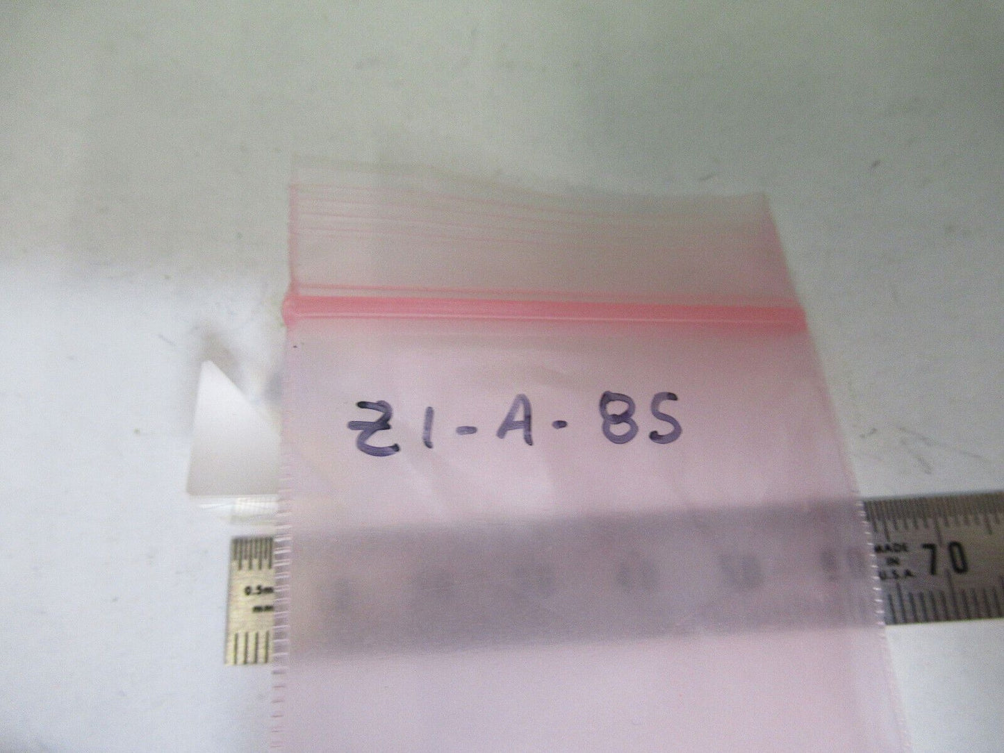 OPTICAL glass prism MIL SPEC laser OPTICS AS PICTURED Z1-A-85