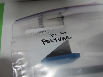 MICROSCOPE PART POLYVAR REICHERT LEICA CUBE OPTICS AS IS BIN#P1-07
