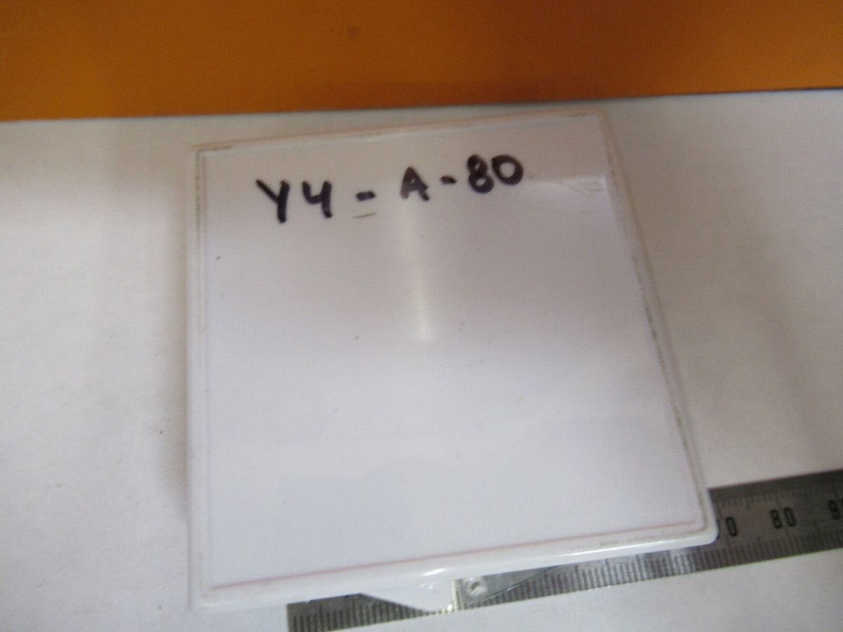 OPTICAL ex-NASA COATED LENS PAIR PRO LASER OPTICS AS PICTURED Y4-A-80