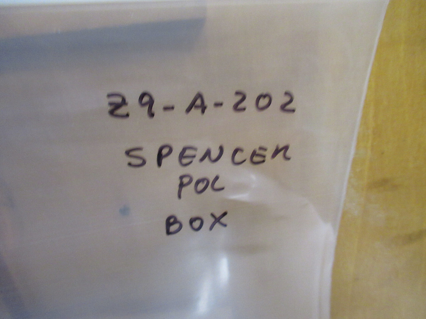 ANTIQUE MICROSCOPE PART SPENCER POLARIZATION WOOD DRAWER AS PICTURED Z9-A-202