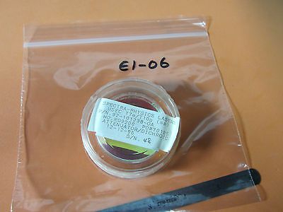 OPTICAL SPECTRA PHYSICS ATTENUATOR DICHROIC LENS LASER OPTIC AS IS BIN#E1-06
