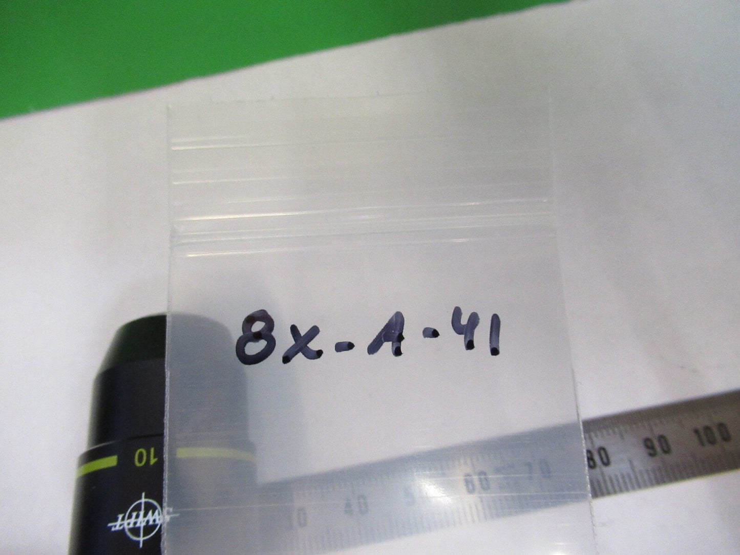 SWIFT 10X /160 SP LENS OBJECTIVE OPTICS MICROSCOPE PART AS PICTURED 8X-A-41