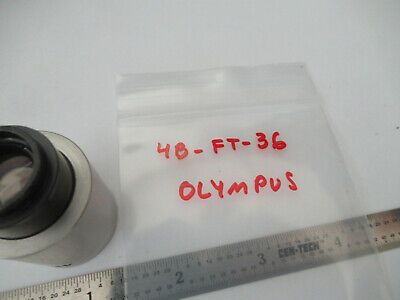 OLYMPUS 42X OBJECTIVE INSPECTION LENS MICROSCOPE PART AS PICTURED &4B-FT-36