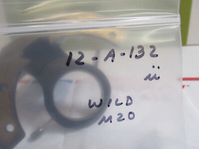Wild Swiss Brass Condenser Holder Microscope Part