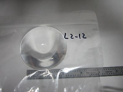 LARGE OPTICAL ANAMORPHIC CONVEX LENS LASER OR ILLUMINATOR OPTICS AS IS BIN#L2-12