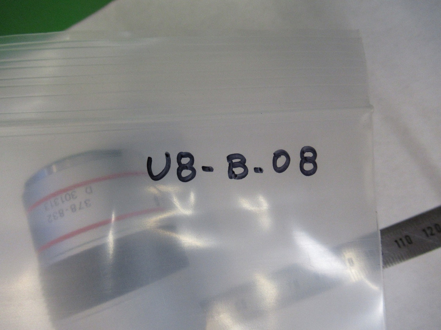 MITUTOYO APO PLAN OPTICS 5X INFINITY OBJECTIVE 378-832 MICROSCOPE PART U8-B-08