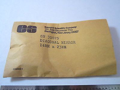 OPTICAL Diagonal mirror 16mm x 23mm LASER OPTICS BIN#1B