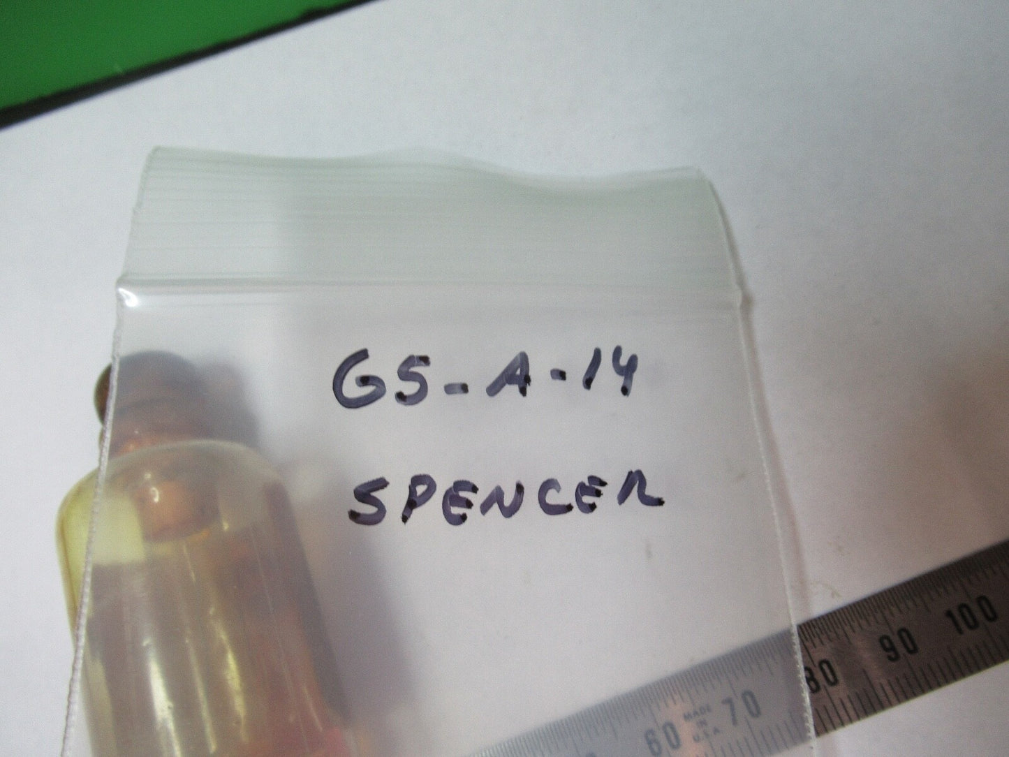 ANTIQUE SPENCER IMMERSION OIL BOTTLE MICROSCOPE PART AS PICTURED G5-A-14