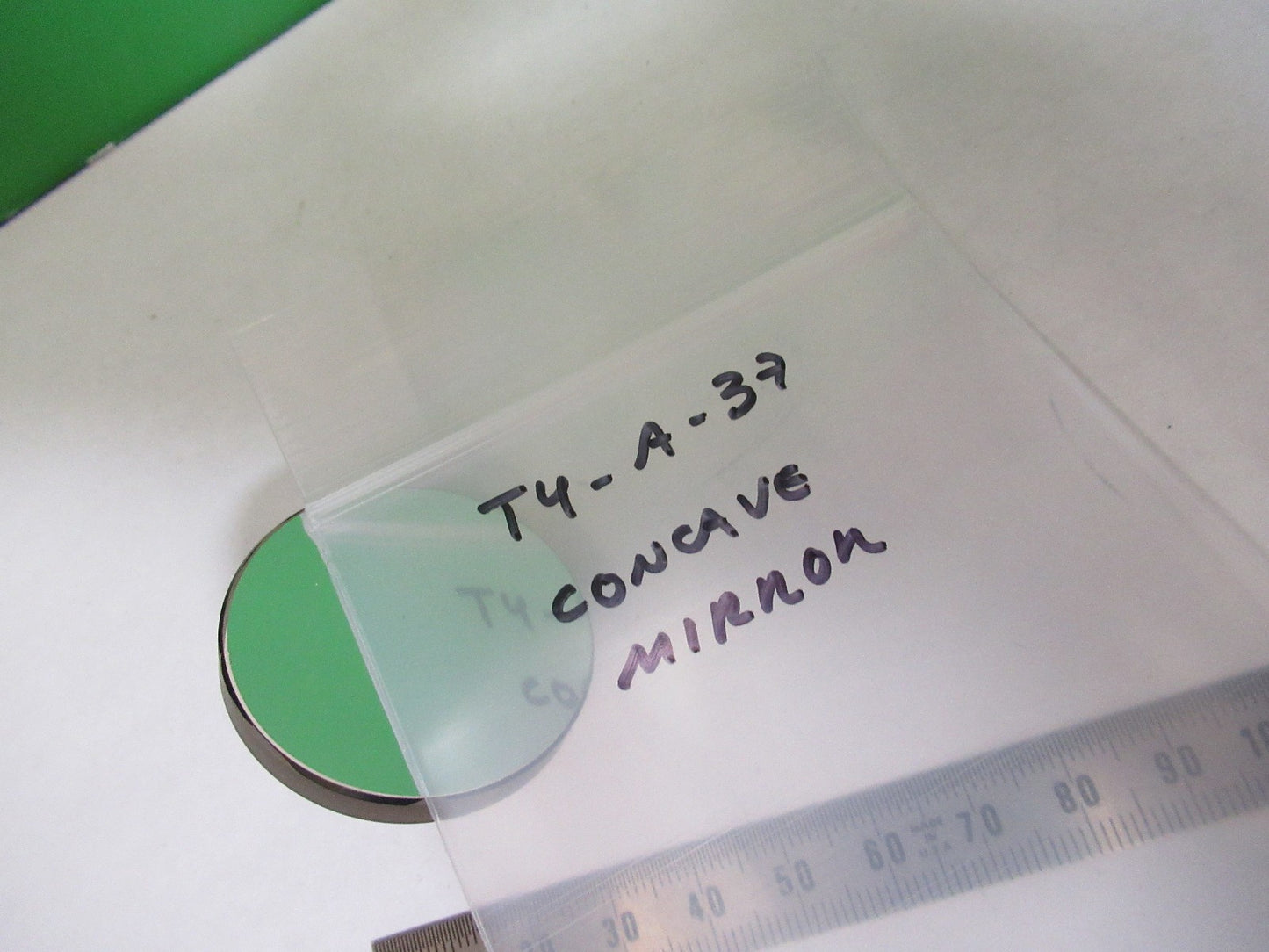 OLYMPUS JAPAN CONCAVE MIRROR MICROSCOPE PART AS PICTURED T4-A-37