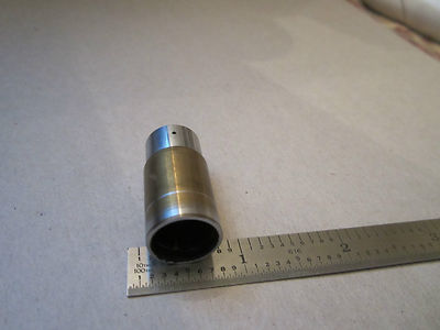 MICROSCOPE PART OPTICS OF OBJECTIVE LENS AS IS BIN#RED